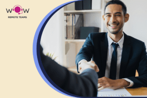 Remote recruiter job description template